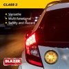Blazer International 195C43A LED Amber Warning Beacon with Magnetic Base