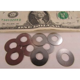 Tenneco 100 Pcs Steel Shim/Spacer Washers .707" OD x .314" ID x .010" Thick Valving Disc