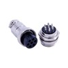 Elecbee GX20 7 Pin Connector Thread Metal Aviation Cable Connector