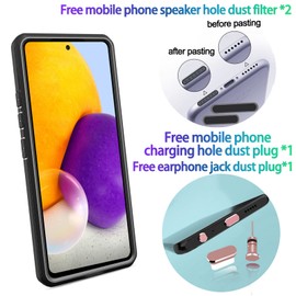 ymxdmd Heavy Duty Case for Moto G Pure 2022/Moto G Power 2022 6.5 Inche, 4 Corners with Airbags[12ft Drop Protection], Non-Slip Grip Bumper Support Wireless Charging Drop Resistant Case -Rose/Pink