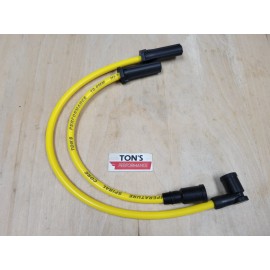 Ton's Performance 10mm Yellow Spark plug wires for 2008+ Victory motorcycles