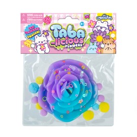 ORB Curiosities TABA-Licious Flowers - Rose TABA Squishy Toy - Squish and Squeeze This Soft, Sticky, Squishy Flower, Perfect for Stress Relief - Fun Kawaii Fidget and Sensory Toys for Kids and Adults