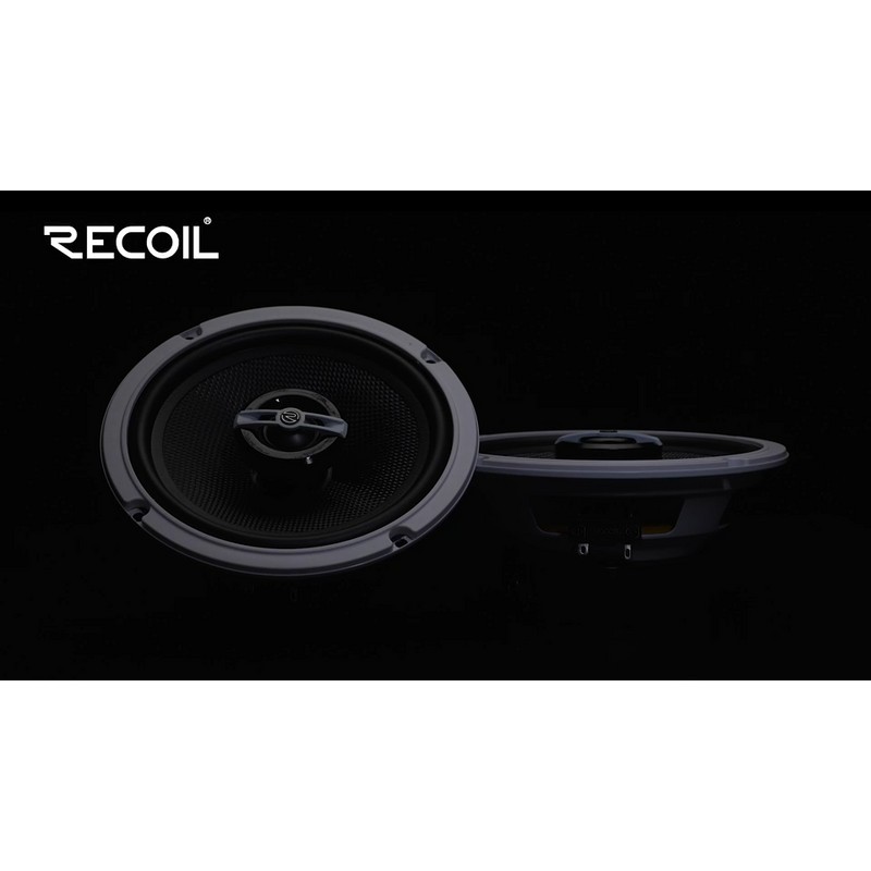 Recoil RMX65 Echo Plus Series 6.5-Inch 2-way Car Audio Coaxial