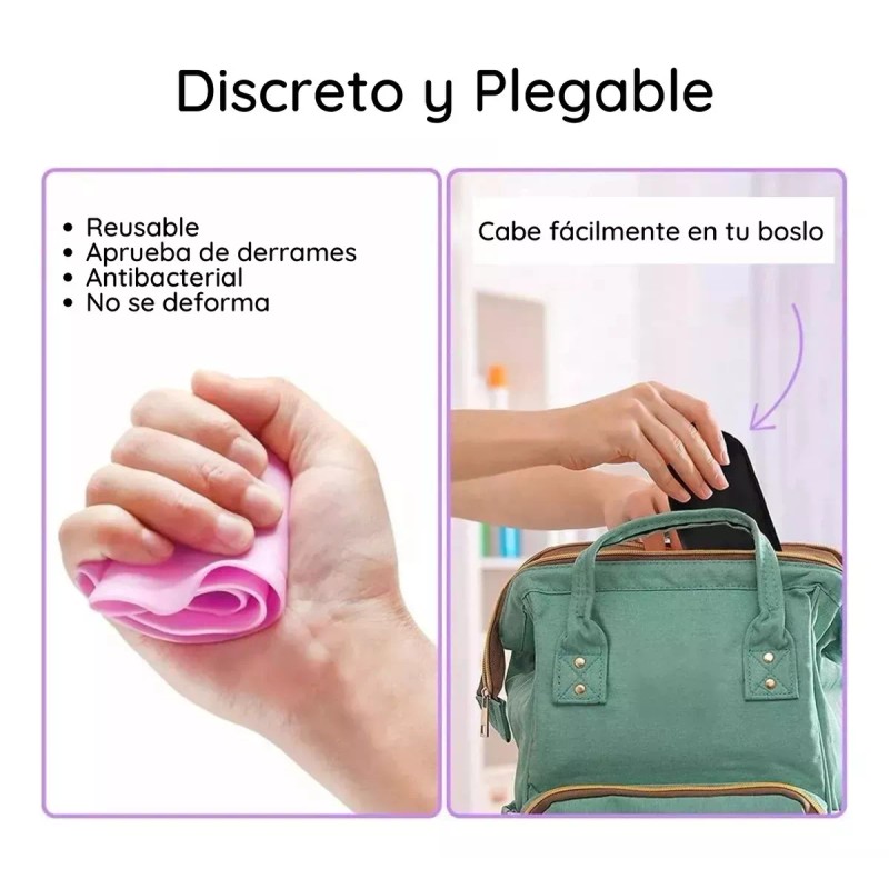 CL Embudo De Urinal Femenino Portátil Reusable Ecológica