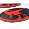 Exos Red Raptor Rear Emblem for Hyundai Veloster Turbo &