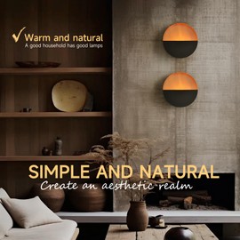 Metal Wall Candle Holder Black Wall Candle Sconces Set of 2 Decoration Handcrafted Tea Light Wall Sconces for Living Room,Dining Room,Bedroom,Gold Candle Holder