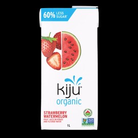 Kiju Organic Juice 60% Less Sugar Strawberry Watermelon 1L