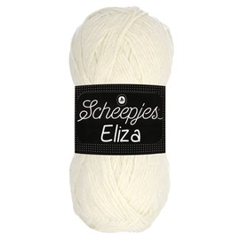 Scheepjes - Scheepjes 212 Mandel Creme Eliza Garn - 1x100g