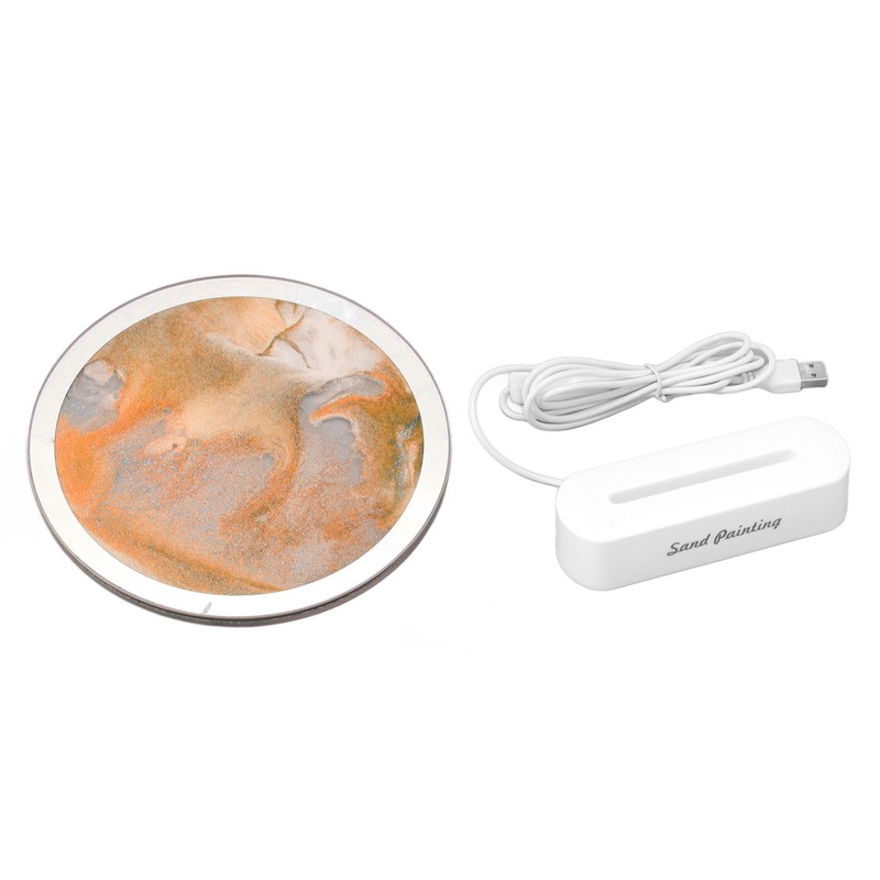 Quicksand Painting Light USB Plug in Eye Protection Art Decoration