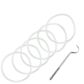 MBR-0301, Gaskets Replacement Part Suitable for Magic Bullet MBR-0301 250W Blenders 6Pcs