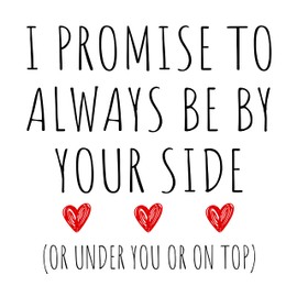 Funny and Rude Valentines Card Boyfriend | Valentine’s Day Card for Girlfriend Wife Husband Him Her Anyone | Nice Cute Luxurious Card to the one I love | Rude Lover