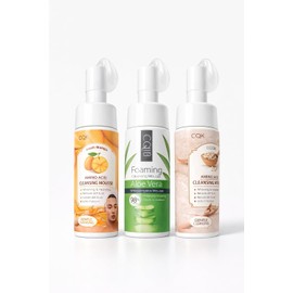 Pack 3 Espumas Limpiadoras Faciales Variantes Surtidas Limpieza Profunda e Hidratación Skincare Diario