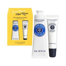 L'Occitane Gift Set Shea Butter Tube Lip Balm Hand Cream Duo Set / 록시땅 선물세트 시어버터 튜브 립밤 핸드크림 듀오 세트