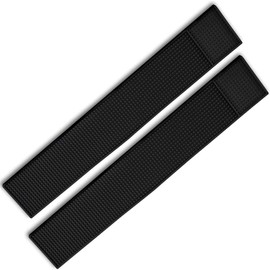 Yoseka Bar Mat Rubber PVC Kitchen Counter Cocktail Coffee Bar Mat 2 Pcs