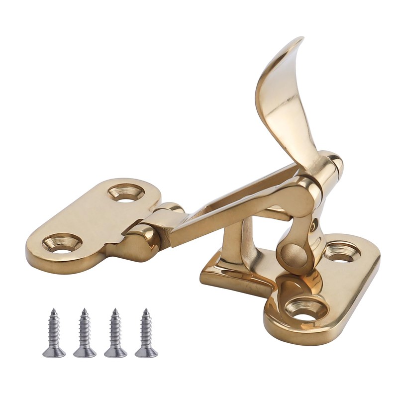 NovelBee 4pcs Boat Anti-Rattle Latch with Screws,Stainless Steel Lockable Hold
