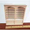 Streets Ahead Dollhouse Shop Shelves 2 Bay Adjustable Shelves 1:12