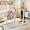 ERGOMAKER 35" Electric Standing Desk, Adjustable Height, Sit Stand Up