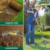 Nicecho Strong Dethatcher Rake 72" long /19 tines Garden tool