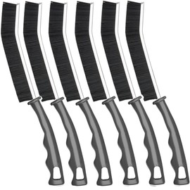 CUCM Cleaning Brush,Hard Bristle Crevice Cleaning Brush UK 6 Pcs Bathroom Crevice Gaps Groove Crevice Cleaning Tool for Narrow Corners in Home Bathroom and Kitchen Window