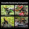 VIVOSUN 8” Ratchet Pruners, Anvil Pruning Shears with Ratchet Mechanism,