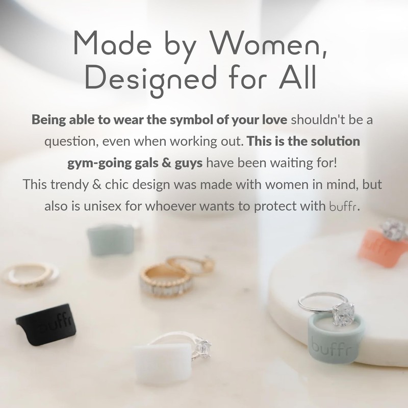 BUFFR Silicone Ring Protector for Working Out – Wedding Ring