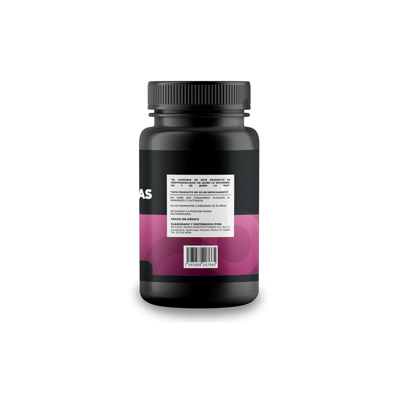 Isoflavonas de Soya con Inositol 60 Cápsulas | Fórmula para