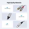 Liaoan USB C to 2RCA Stereo Adapter Cable, Type-C to