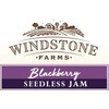 Windstone Farms Seedless Blackberry Jam 13.5oz Jar (6),13.5 Ounce (Pack