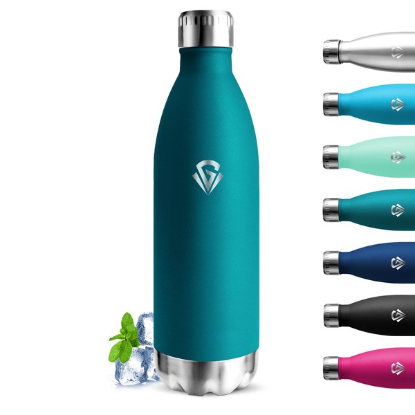 Grsta Stainless Steel Drinking Bottle, 1 Litre, Cold and Warm,