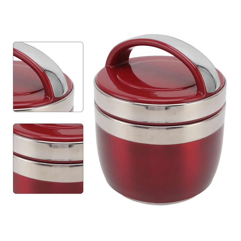 1.5L Vacuum Lunch Box 304 Stainless Steel Insulated Food Container
