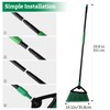 Eyliden Broom, Angle Broom with 57" Long Handle, PET Bristles