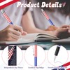 Motiskyy 200 Sets Veterans Day Gifts Bulk American Flag Ballpoint