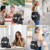 AGLOD Leather Backpack Purse for Women Designer Ladies Shoulder Bag