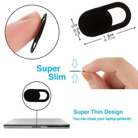 falllea 10 Piece Webcam Cover Slider Webcam Cover Thin Webcam Cover Webcam with Ultra Thin Design for Computer Laptop Smartphone Tablet Privacy Security