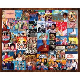 Springbok 1000 Piece Jigsaw Puzzle What's on TV? - Made in USA