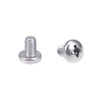 sourcing map Machine Screws Plate Phillips Head Screws Bolts M4