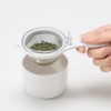 Kai KAI KITCHEN DH8064 Tea Strainer Saucer Set, One-Touch Lid,