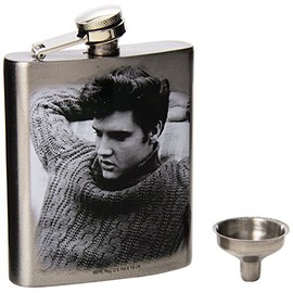 Elvis Presley Hip Flask, "Elvis"