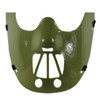 Cannibal Hannibal Plastic Restraint Costume Muzzle Mask w/Elastic Strap (Green)