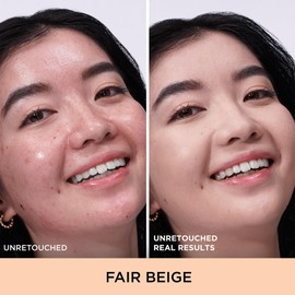 IT Cosmetics IT Cosmetics CC+ Cream Natural Matte Foundation with SPF 40 - Shine-Reducing & Long-Wear Full Coverage Foundation For Oily Skin - With Hyaluronic Acid - Non-Comedogenic, Fair Beige - 1.08 fl oz