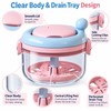 Rotating Retainer Case for Oral Appliance Storage – Drainable Ventilated
