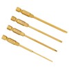 4Pcs 4 in 1 Hex Screwdriver Set High Speed Steel