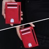 AMEHA Men's Minimalist Slim Wallet Front Pocket Genuine Leather RFID
