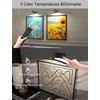 PAIHOME Wireless Battery Operated Picture Light, 16in Black Picture Light