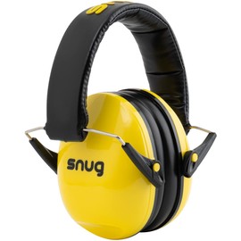 Snug Kids Earmuffs – Noise Reduction for Toddlers & Children – Adjustable, Lightweight, Foldable, Soft & Comfortable - Yellow