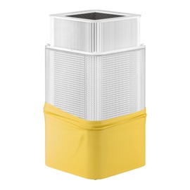 BLUEAIR Blue Pure 121 Pre-filter, Washable Fabric Traps Pollen Pet Hair Dust, Buff Yellow