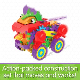 The Learning Journey – Techno Gears – Dragon Bot – 60+ Pieces – Kid Toys & Gifts for Boys & Girls Ages 6 Years and Up – STEM