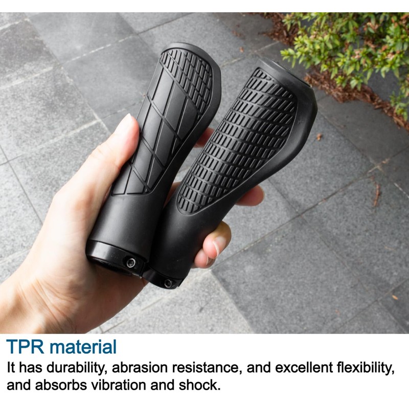 GORIX Bike Ergo Grip Handlebar Handle Grip Lock-on Bicycle Cycling