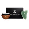 Lymphatic Contour Face Brush & Jade Gua Sha Set for