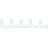Audiofan Hose Tube Fittings L Shape Joint Diameter 0.3 inch